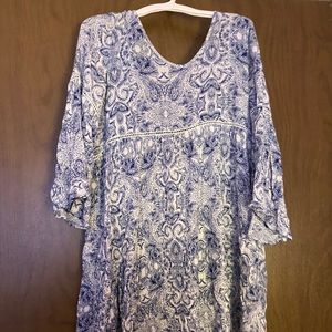 Boho mini dress
